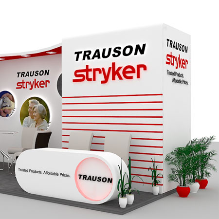 Exhibition Stall Design For : Stryker India