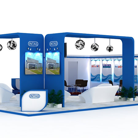 Stall Design for INTAS PHARMACEUTICALS