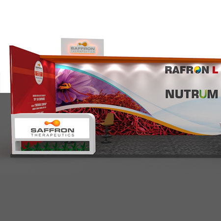 Stall Design for SAFFRON THERAPEUTICS