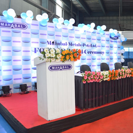 Factory Inauguration for Mahabal Metals