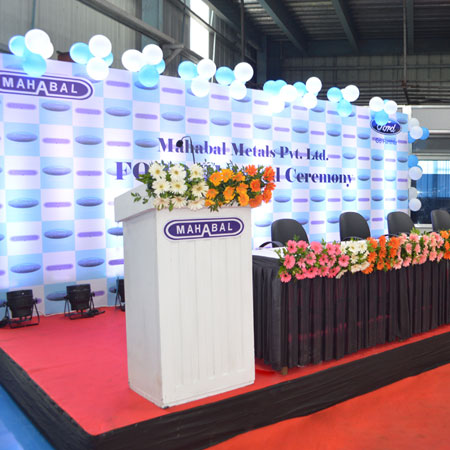 Mahabal Metals Plant Inauguration 