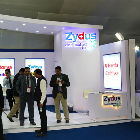 Stall Execution for ZYDUS CADILA for Pharma Conference